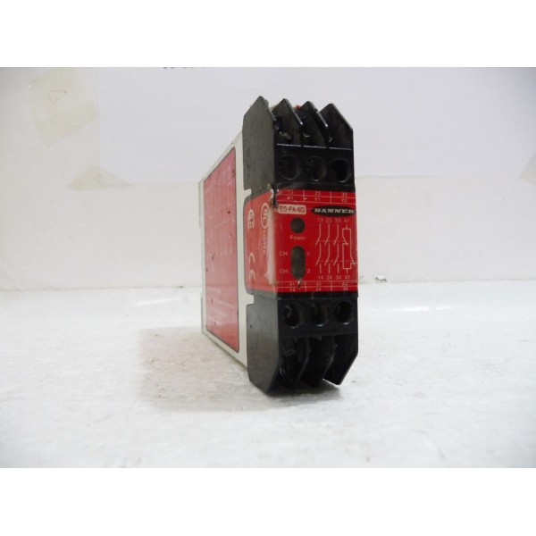 Safety Monitoring Relay, ES-FA-6G, Banner Engineering (14 Days Warrenty on Entire Stock)